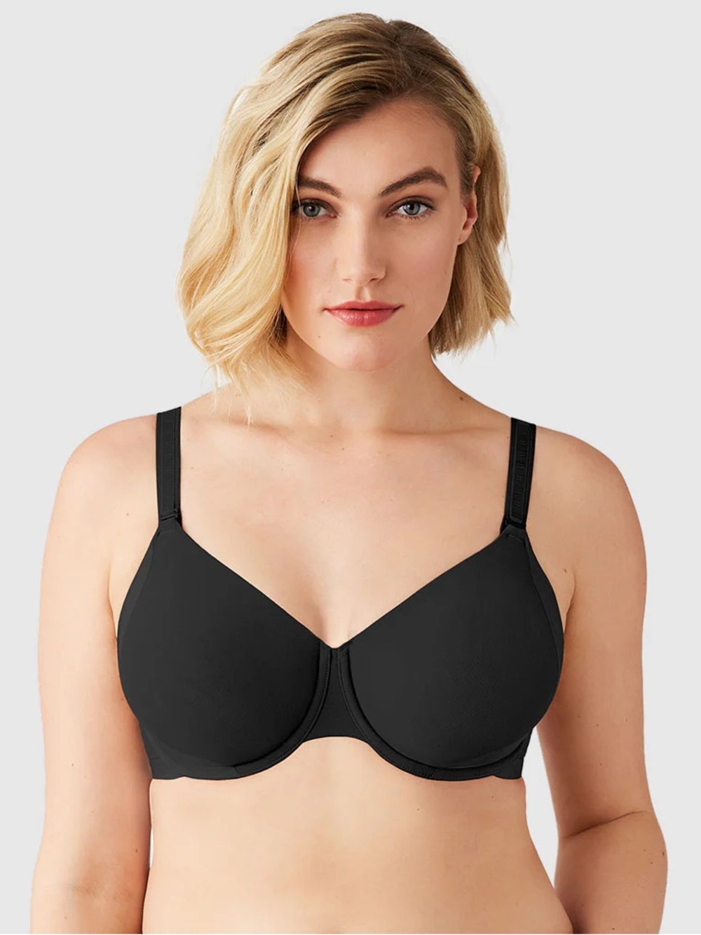 NWT Wacoal Shape Revelation Uneven Breasts Underwire Bra - black